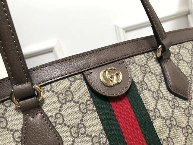 Gucci高仿專櫃女包 631685 古馳ophidia購物袋 Gucci女士手提購物袋  gqy3847